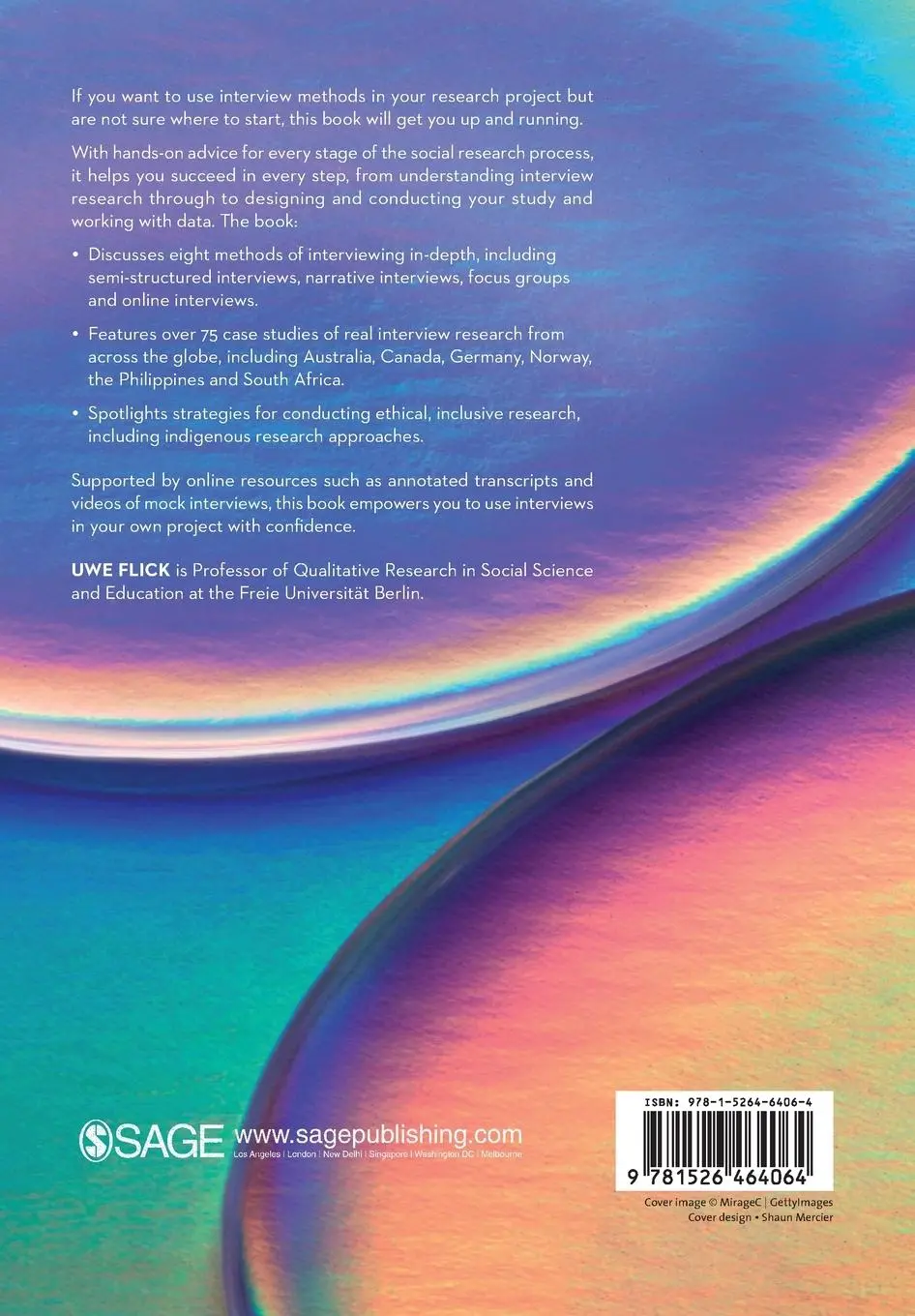 Rückseite: 9781526464064 | Doing Interview Research | The Essential How To Guide | Uwe Flick