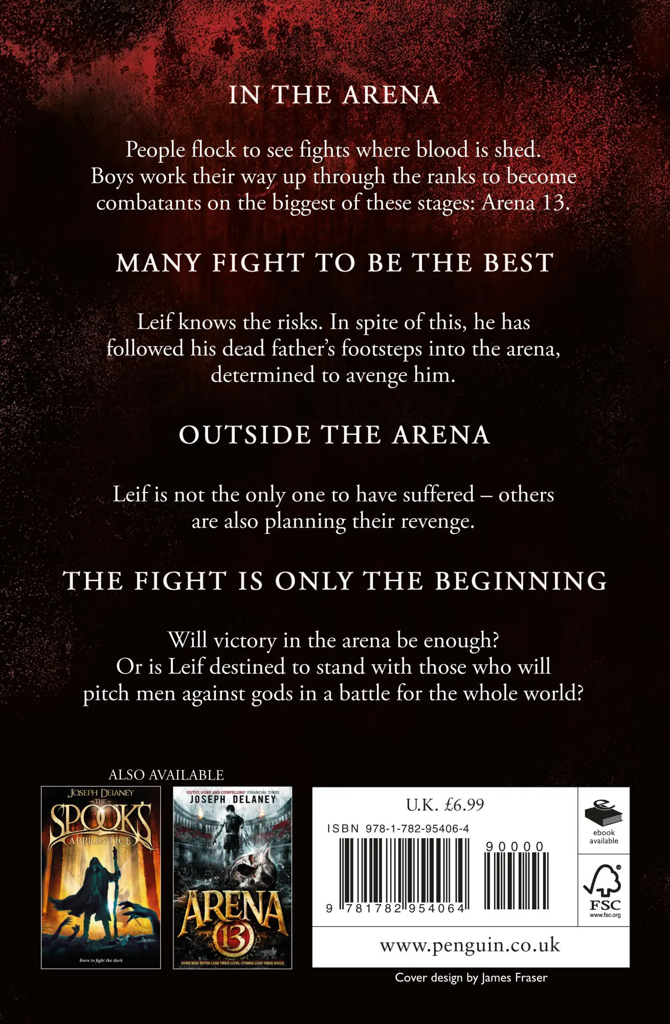Rückseite: 9781782954064 | Arena 13: The Prey | Joseph Delaney | Taschenbuch | 341 S. | Englisch