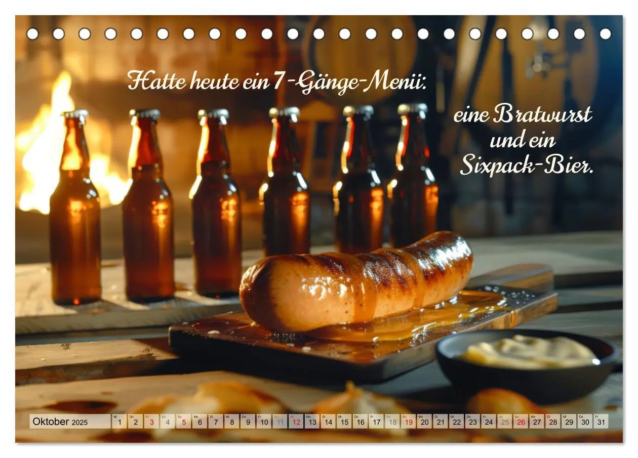 Bild: 9783383784064 | Ich brauch mehr Vitamin Bier (Tischkalender 2025 DIN A5 quer),...