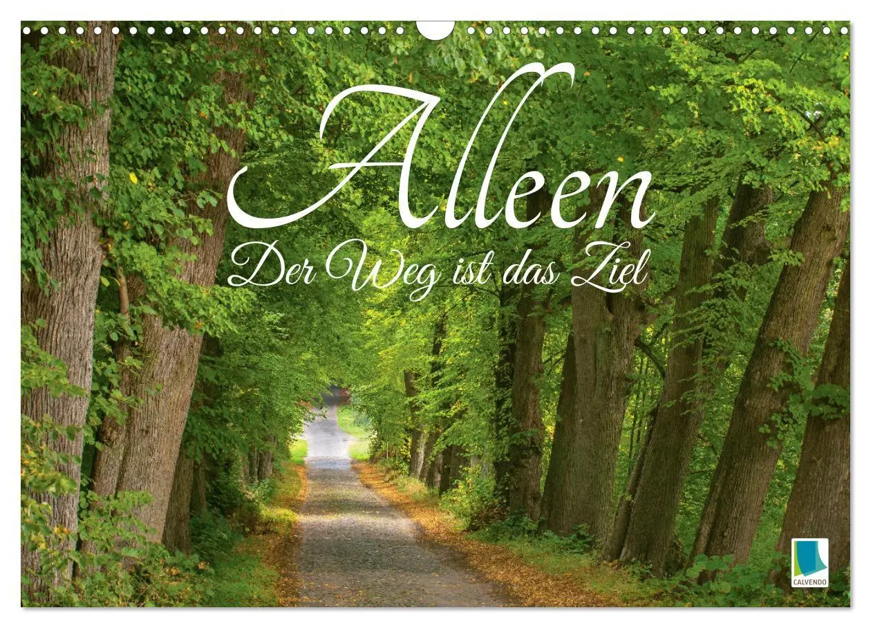 Cover: 9783457274064 | Alleen: Der Weg ist das Ziel (Wandkalender 2026 DIN A3 quer),...