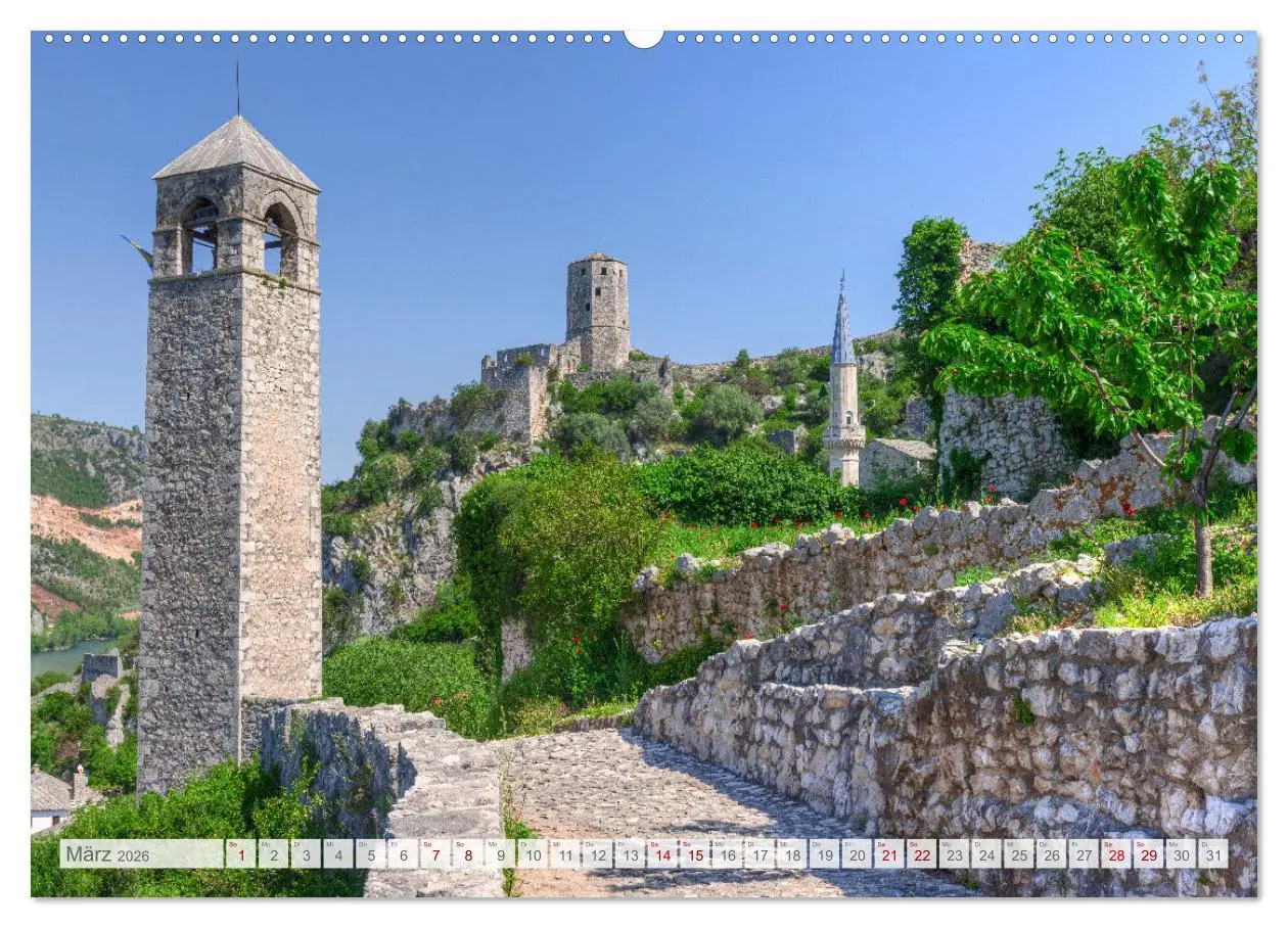 Bild: 9783457584064 | Bosnien-Herzegowina Das romantische Herz des Balkans (Wandkalender...