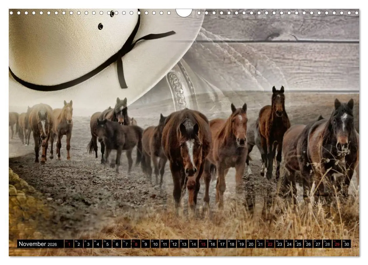Bild: 9783457964064 | Western-Feeling (Wandkalender 2026 DIN A3 quer), CALVENDO...