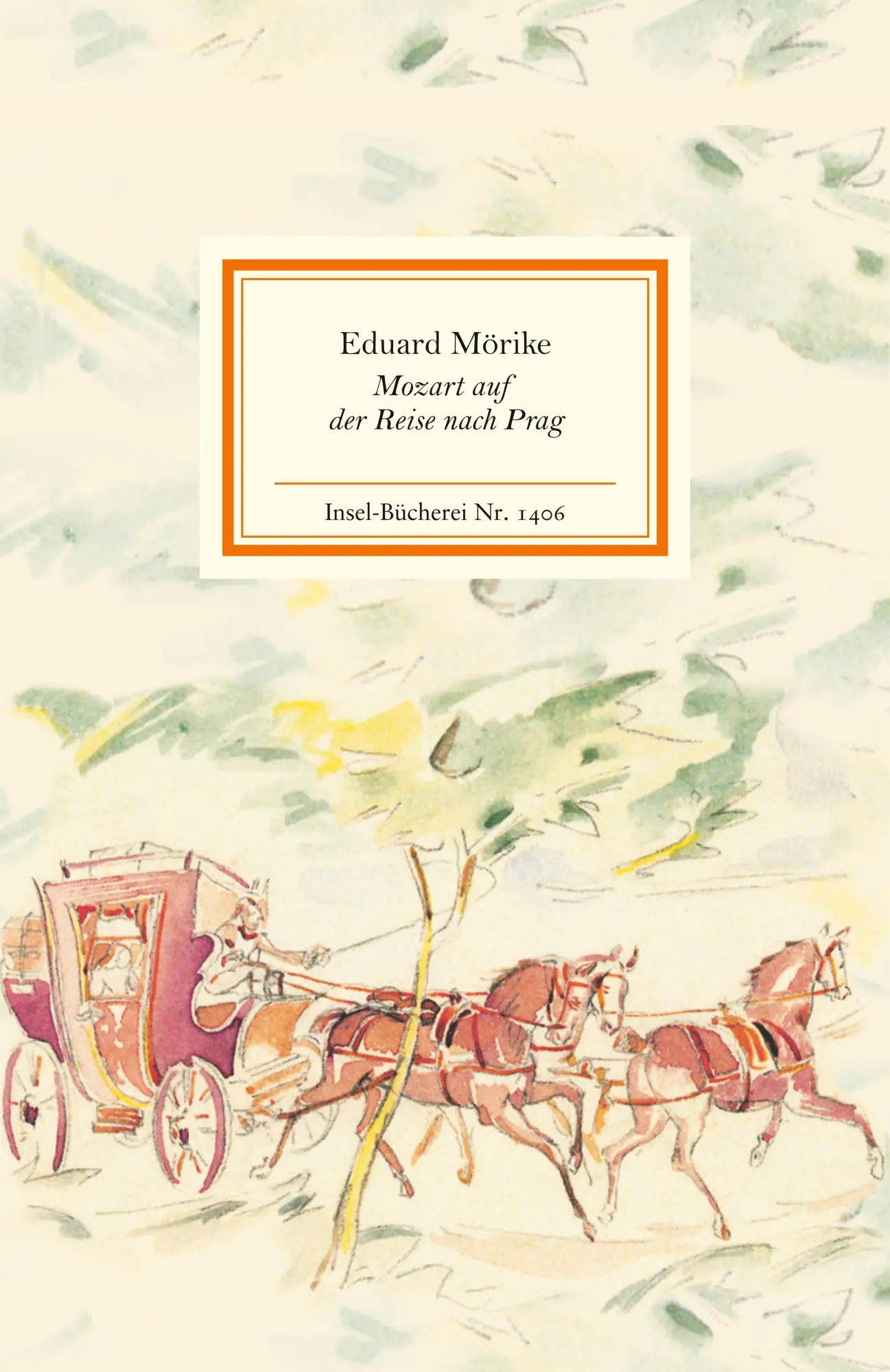 Cover: 9783458194064 | Mozart auf der Reise nach Prag | Eduard Mörike | Buch | Insel-Bücherei