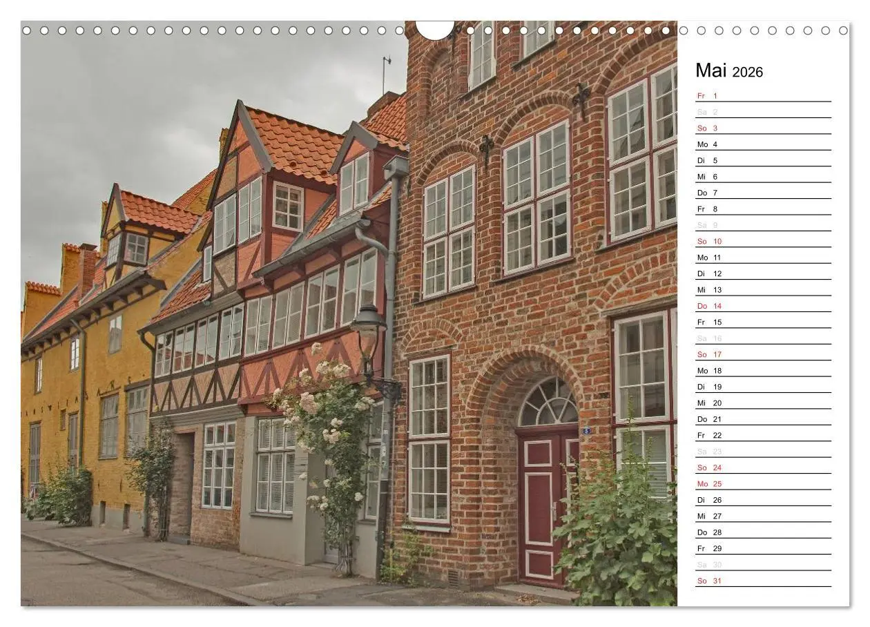 Bild: 9783516124064 | Hansestadt Lübeck / Geburtstagskalender (Wandkalender 2026 DIN A3...