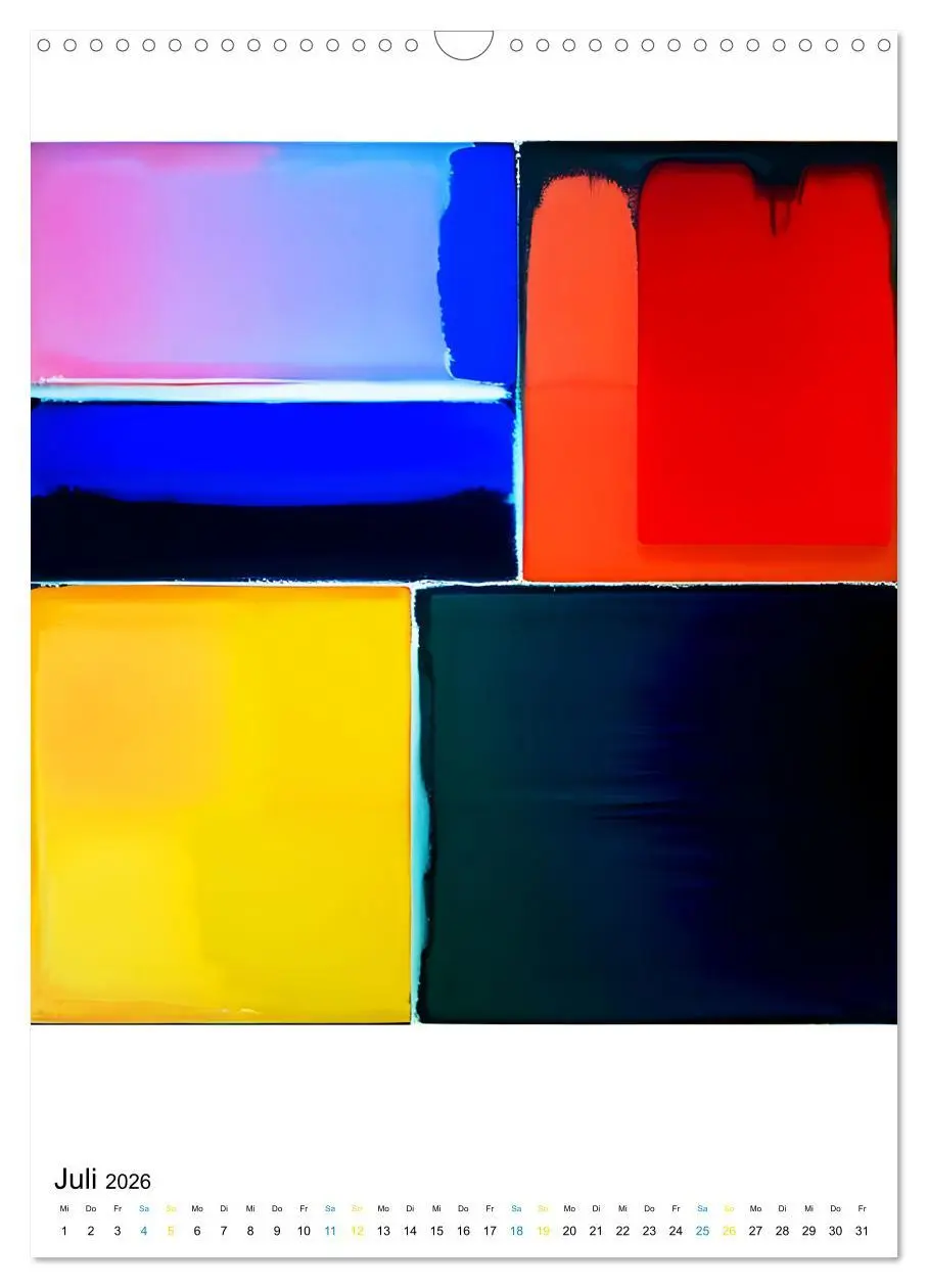 Bild: 9783516294064 | Modern ART Farbkompositionen (Wandkalender 2026 DIN A3 hoch),...