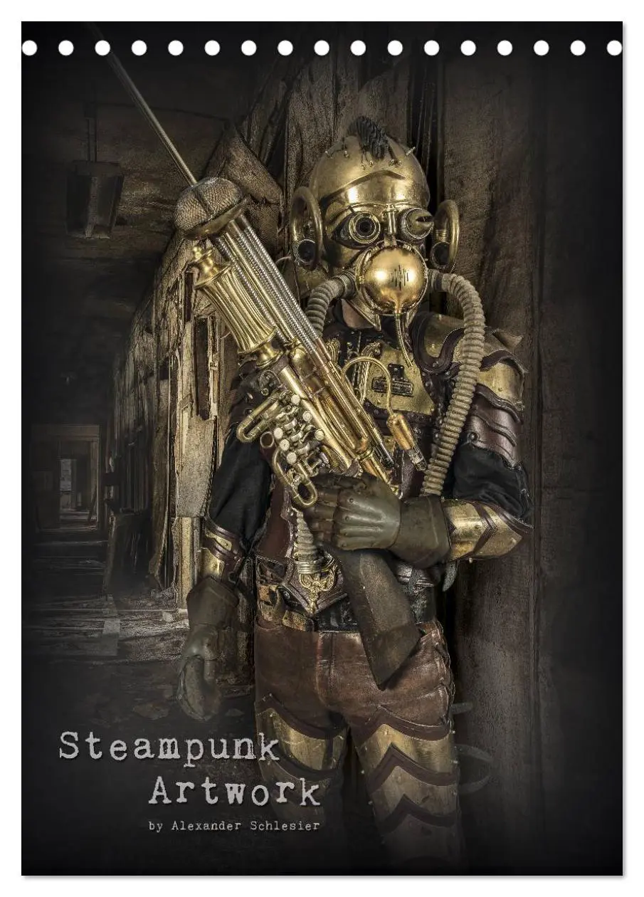 Cover: 9783516434064 | Steampunk Artwork (Tischkalender 2026 DIN A5 hoch), CALVENDO...