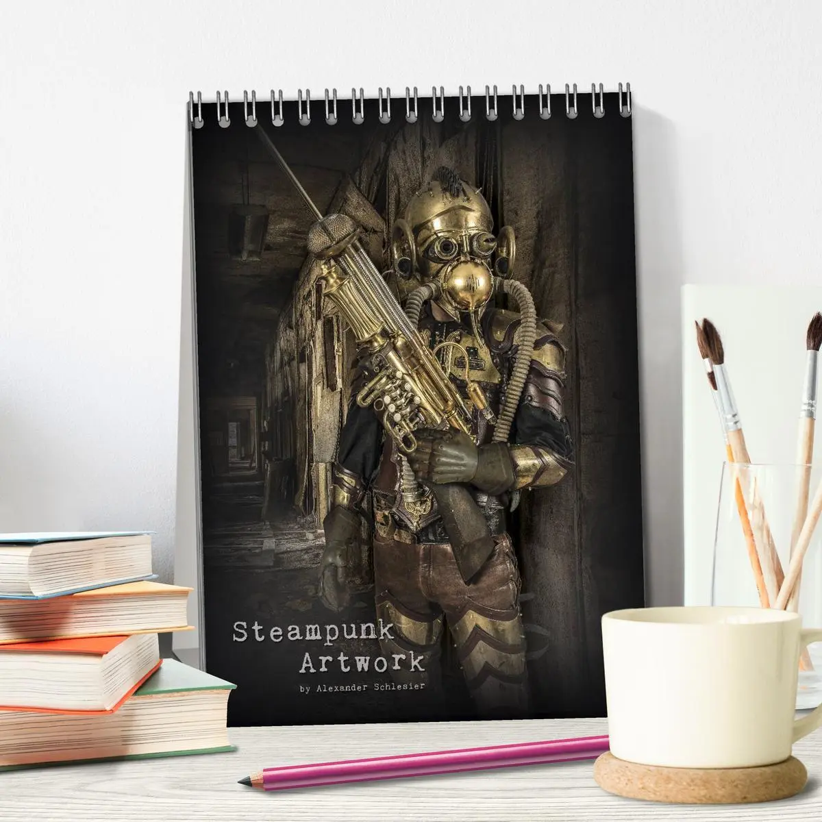 Bild: 9783516434064 | Steampunk Artwork (Tischkalender 2026 DIN A5 hoch), CALVENDO...