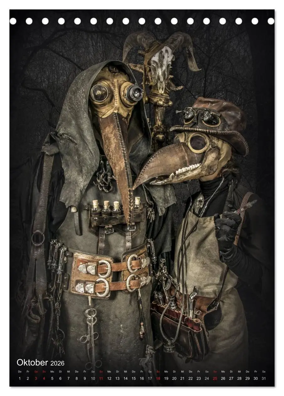 Bild: 9783516434064 | Steampunk Artwork (Tischkalender 2026 DIN A5 hoch), CALVENDO...