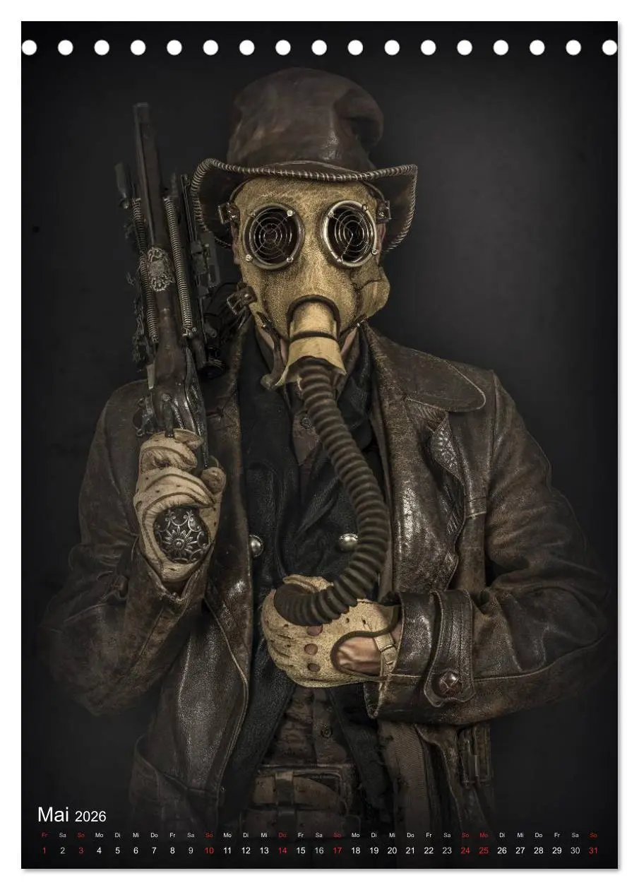 Bild: 9783516434064 | Steampunk Artwork (Tischkalender 2026 DIN A5 hoch), CALVENDO...