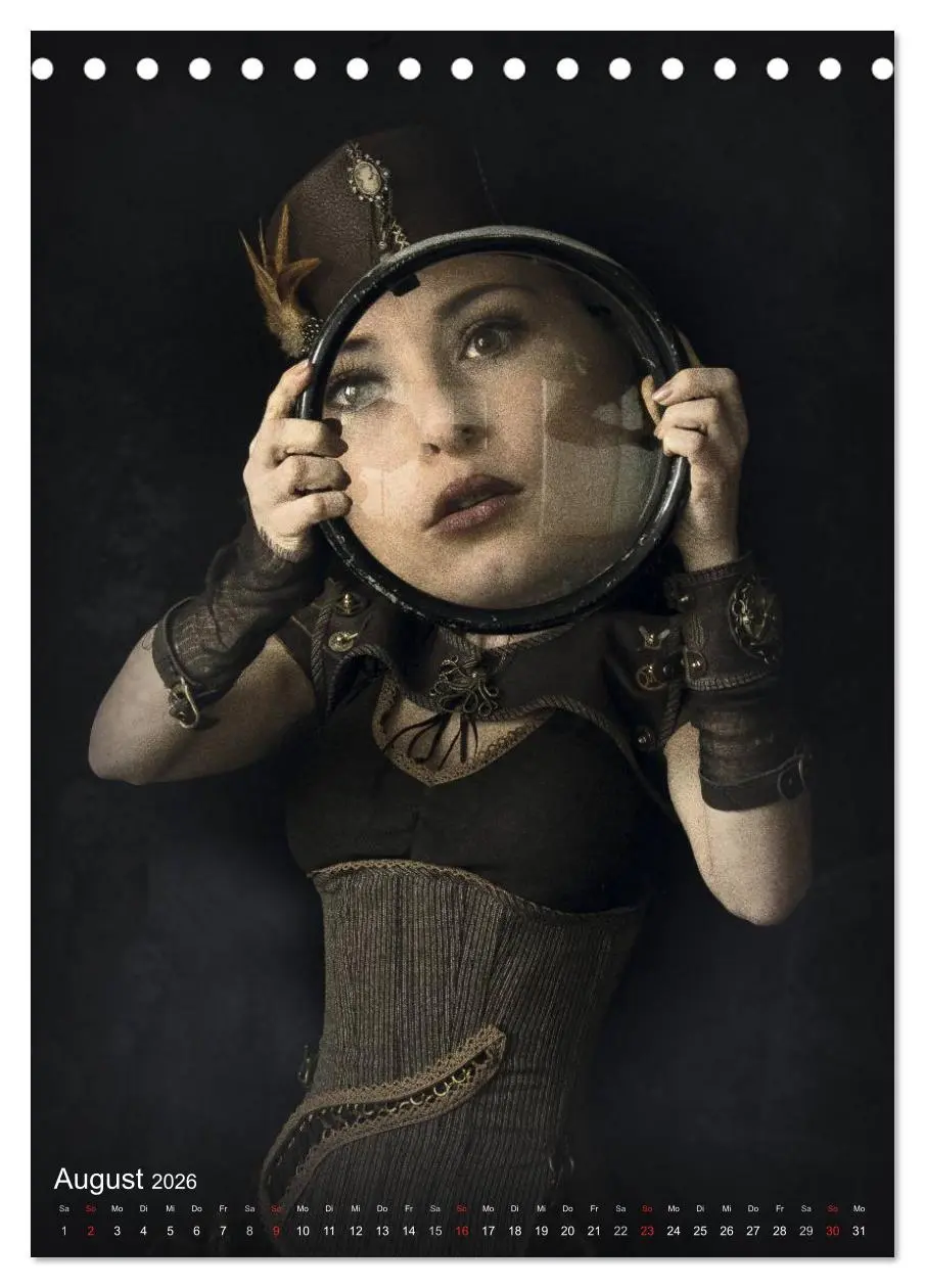 Bild: 9783516434064 | Steampunk Artwork (Tischkalender 2026 DIN A5 hoch), CALVENDO...