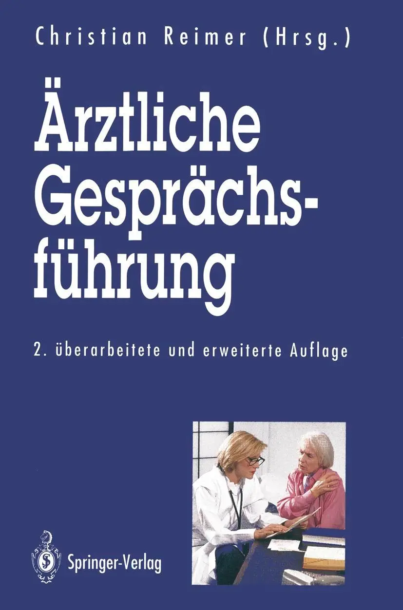 Cover: 9783540574064 | Ärztliche Gesprächsführung | Christian Reimer | Taschenbuch | xii