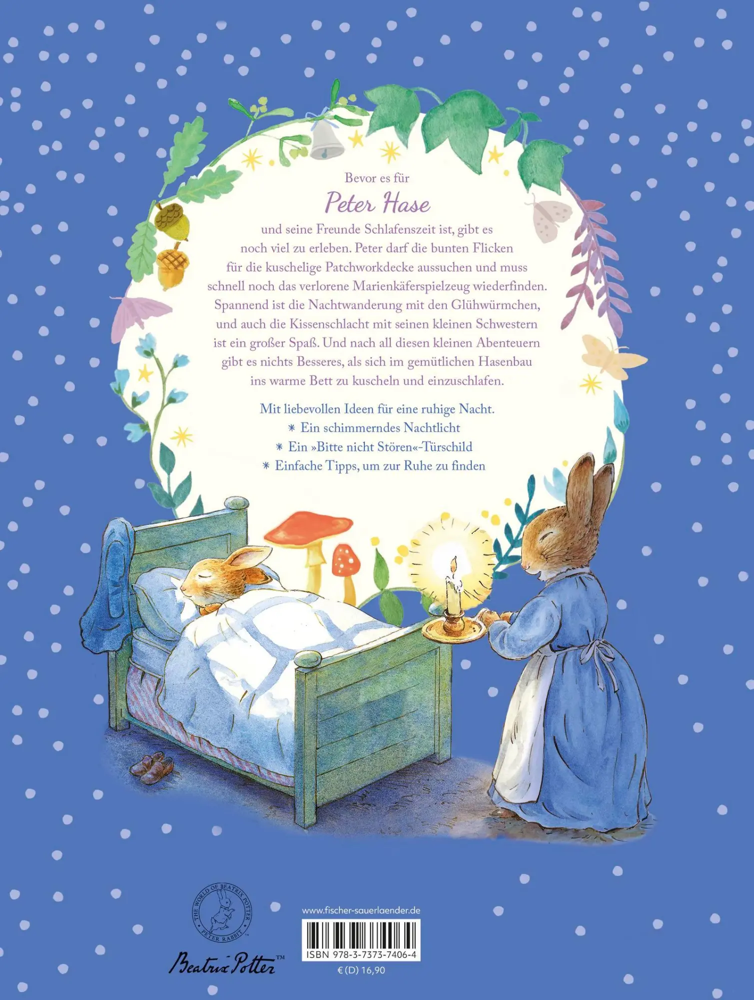 Rückseite: 9783737374064 | Die Welt von Peter Hase Allen eine gute Nacht | Beatrix Potter | Buch
