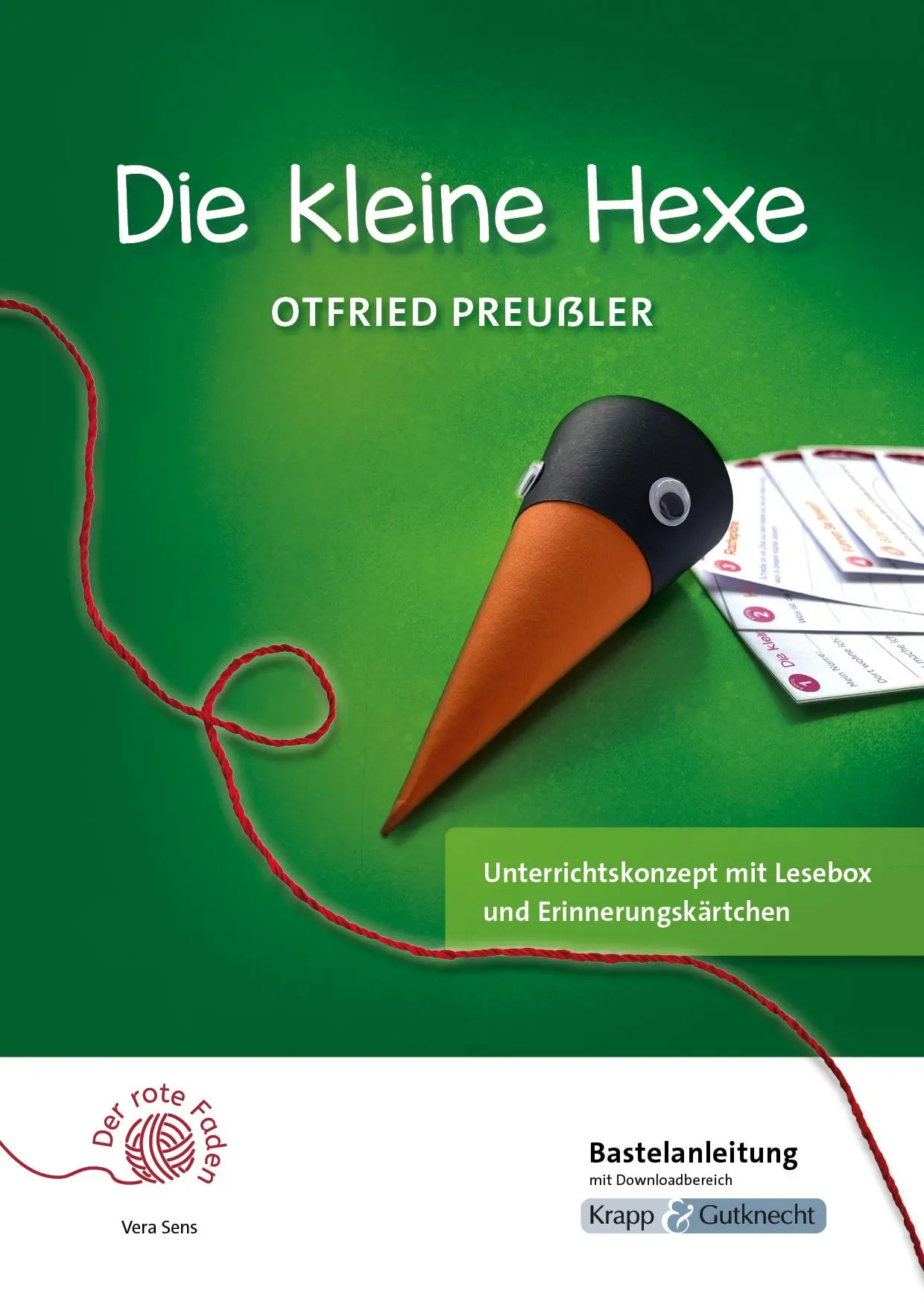 Cover: 9783963234064 | Der rote Faden: Die kleine Hexe - Otfried Preußler - Bastelanleitung