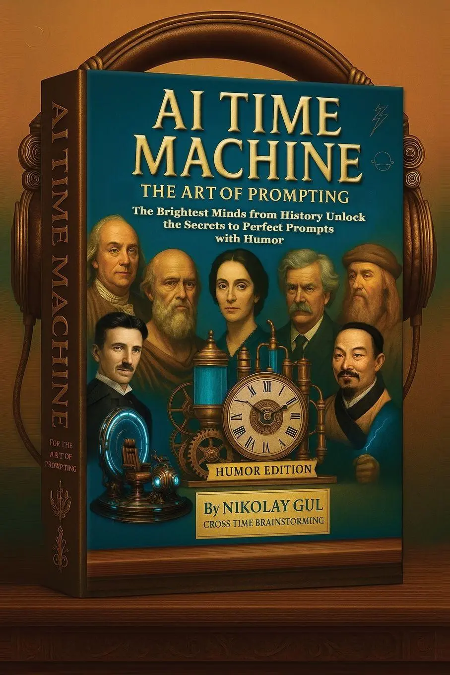 Cover: 9798992744064 | AI Time Machine - The Art of Prompting | Nikolay Gul | Taschenbuch