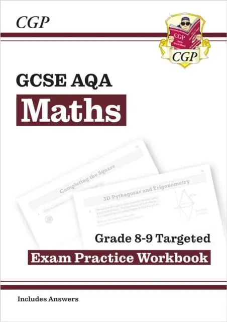 Cover: 9781782944164 | GCSE Maths AQA Grade 8-9 Targeted Exam Practice Workbook (includes...