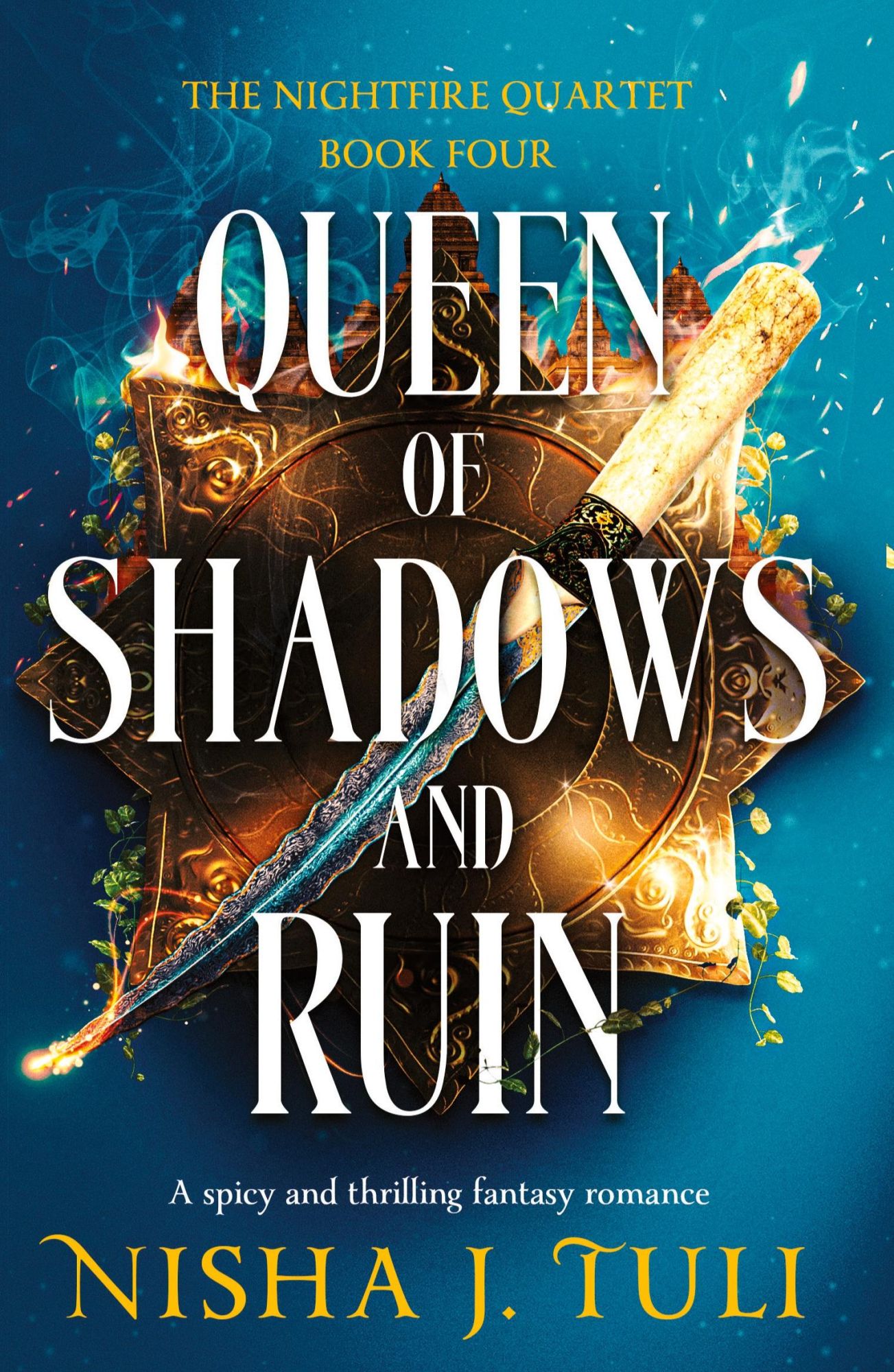 Cover: 9781836184164 | Queen of Shadows and Ruin | A spicy and thrilling fantasy romance
