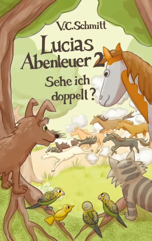 Cover: 9783347824164 | Lucias Abenteuer 2 | Sehe ich doppelt? | V. C. Schmitt | Taschenbuch