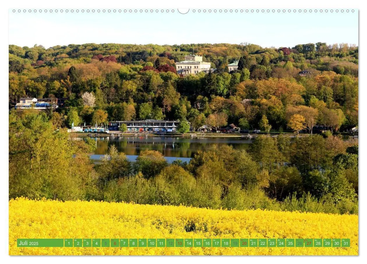 Bild: 9783435484164 | Essen - Die grüne Oase (Wandkalender 2025 DIN A2 quer), CALVENDO...