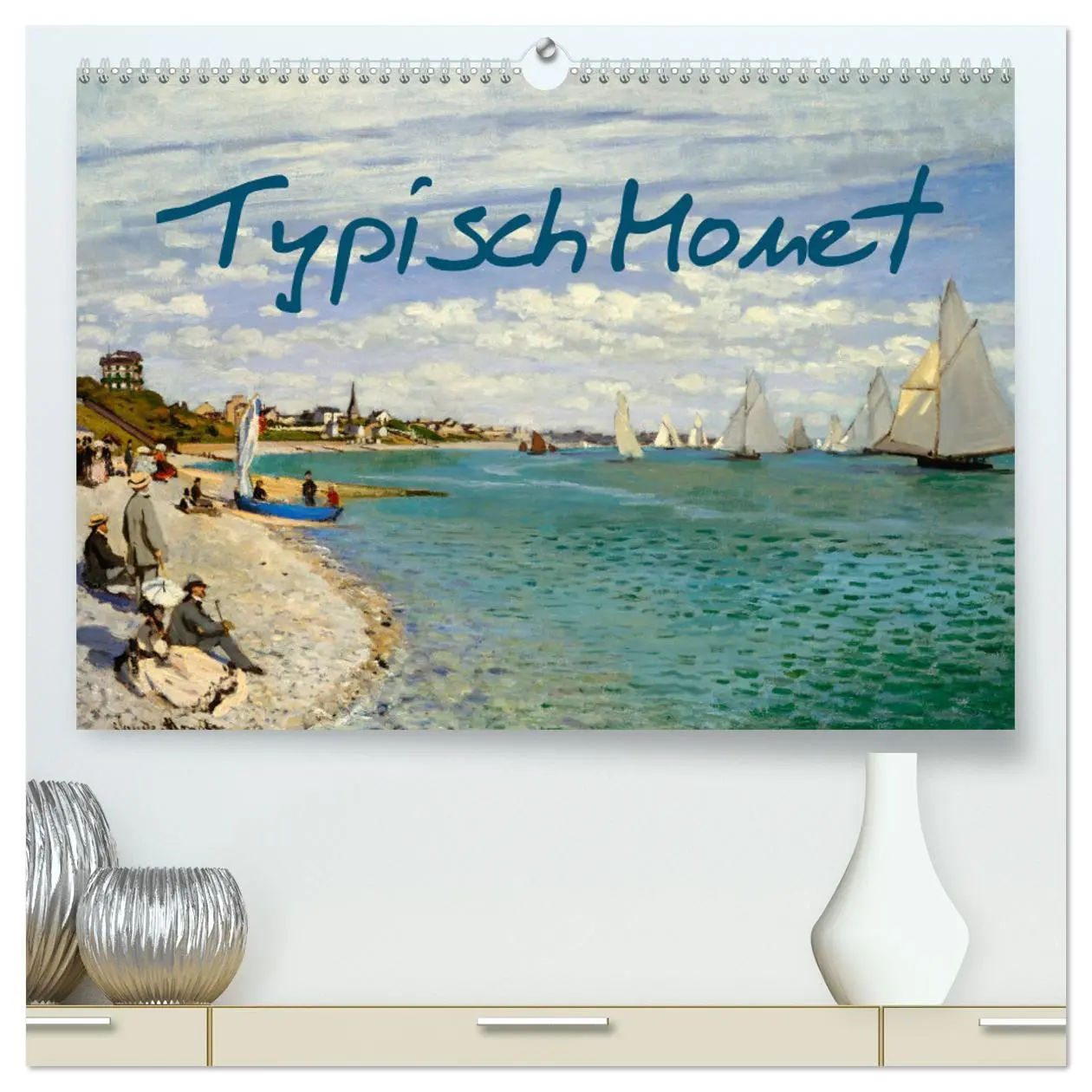 Cover: 9783457264164 | Typisch Monet (hochwertiger Premium Wandkalender 2026 DIN A2 quer),...
