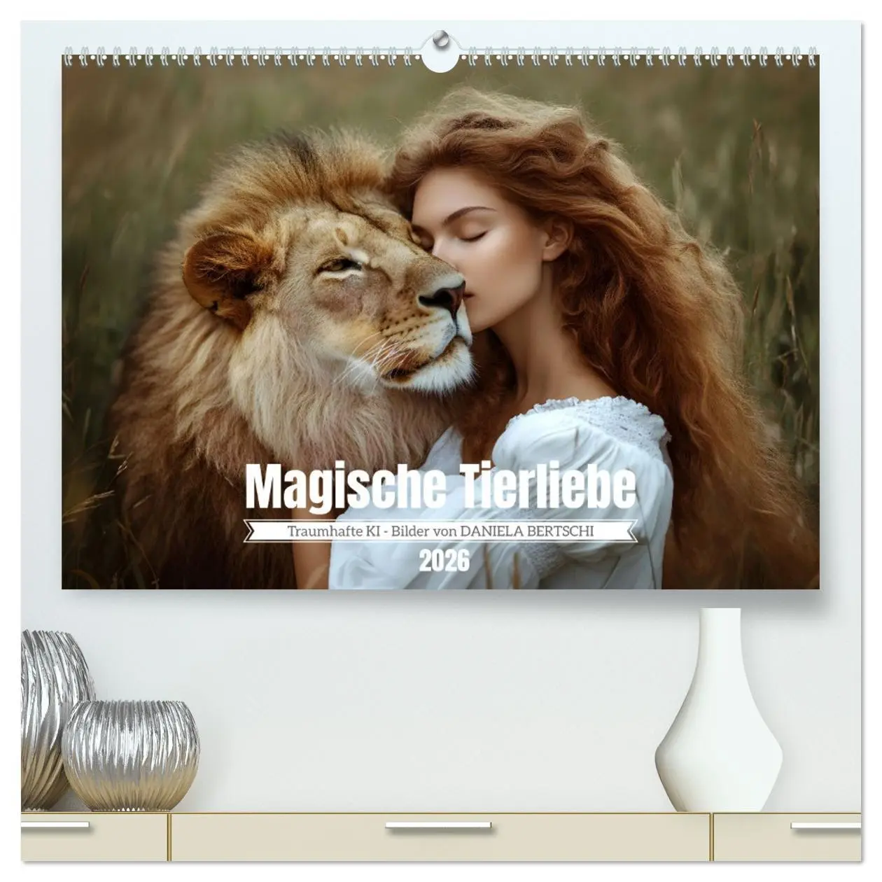 Cover: 9783457334164 | Magische Tierliebe (hochwertiger Premium Wandkalender 2026 DIN A2...