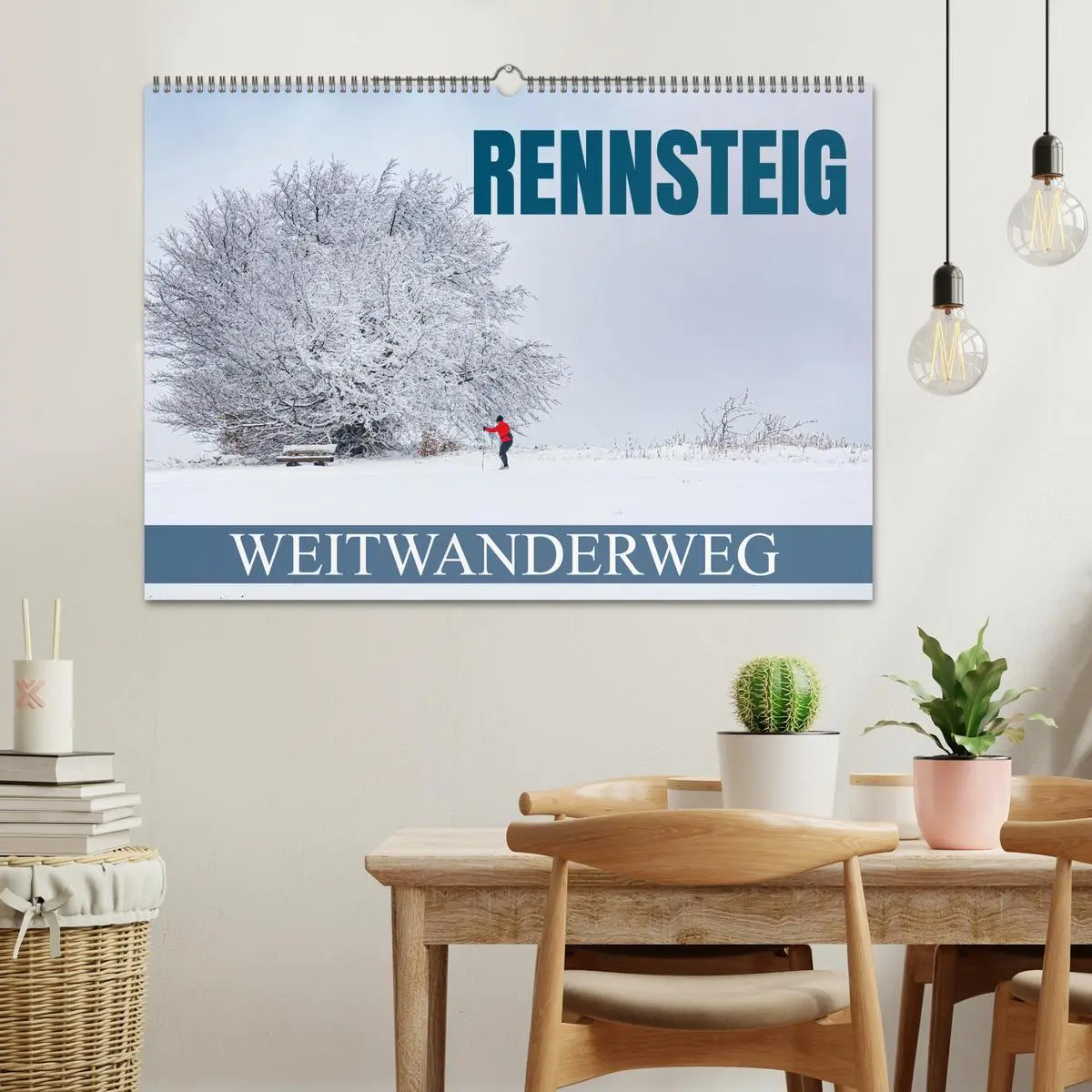 Bild: 9783457404164 | Rennsteig - Weitwanderweg (Wandkalender 2026 DIN A2 quer), CALVENDO...