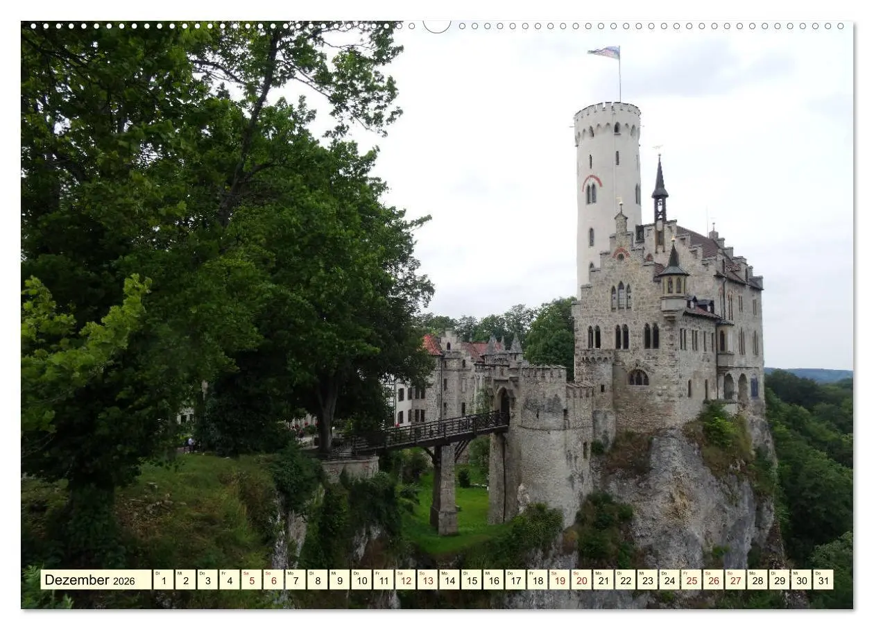 Bild: 9783457714164 | Sehenswertes im Schwaben-Land (hochwertiger Premium Wandkalender...