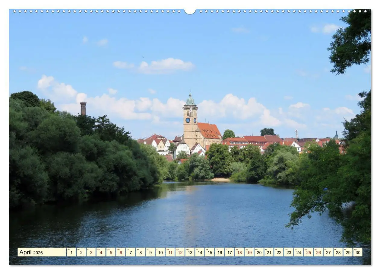 Bild: 9783457714164 | Sehenswertes im Schwaben-Land (hochwertiger Premium Wandkalender...