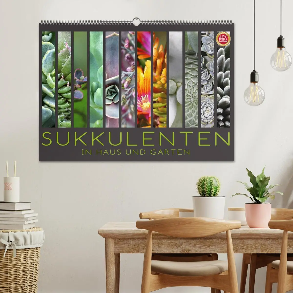 Bild: 9783516044164 | Sukkulenten in Haus und Garten (Wandkalender 2026 DIN A2 quer),...