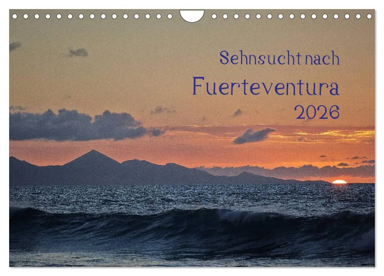 Cover: 9783516114164 | Sehnsucht nach Fuerteventura (Wandkalender 2026 DIN A4 quer),...