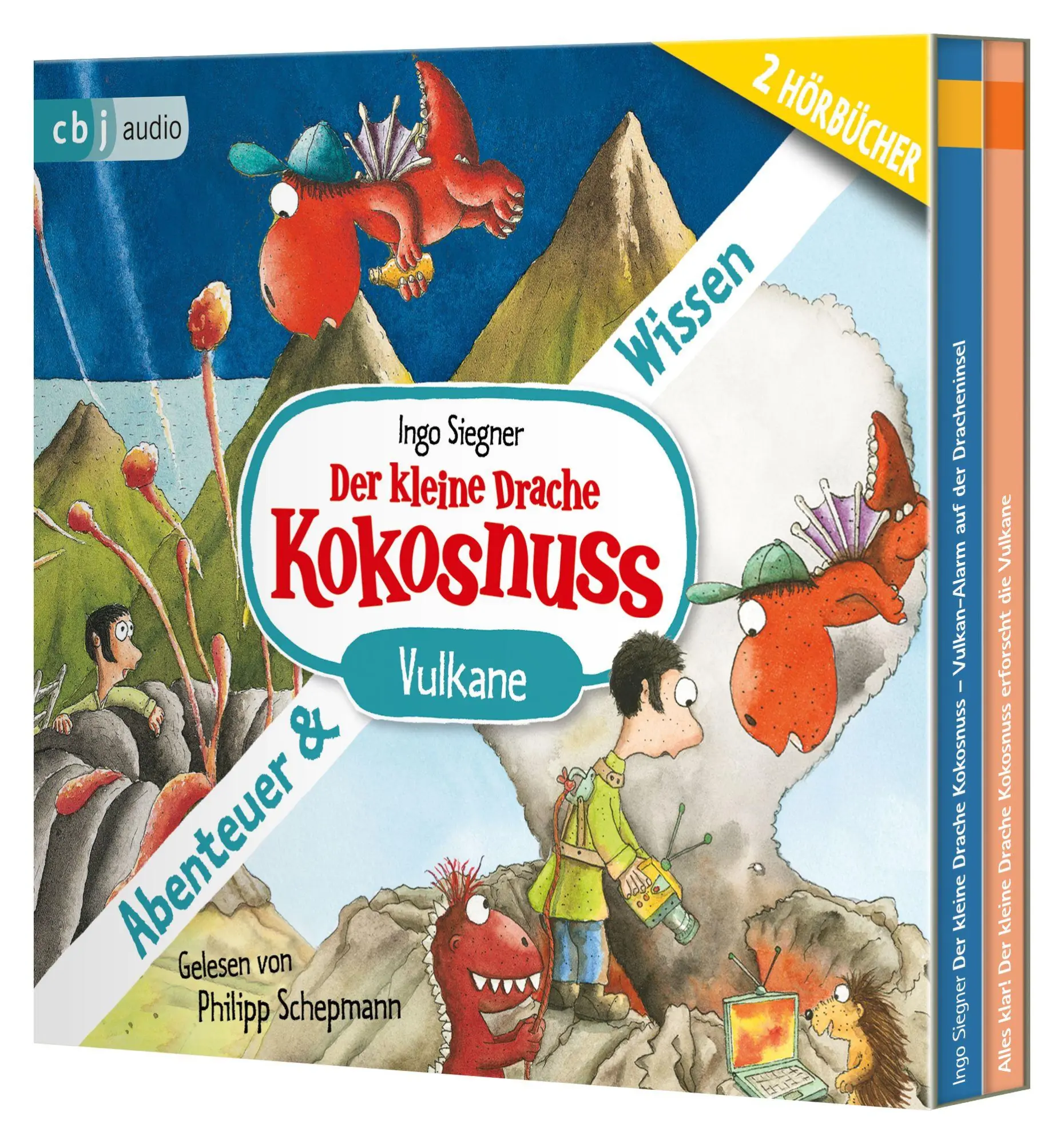 Cover: 9783759904164 | Der kleine Drache Kokosnuss - Abenteuer &amp; Wissen - Vulkane 07 | CD