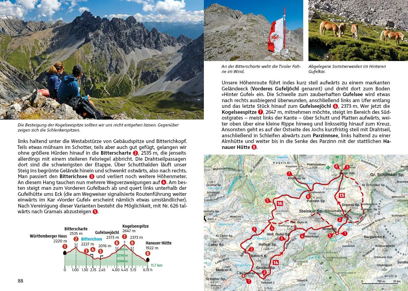 Bild: 9783763314164 | Lechtaler Höhenweg - Verwall-Runde | Mark Zahel | Taschenbuch | 160 S.