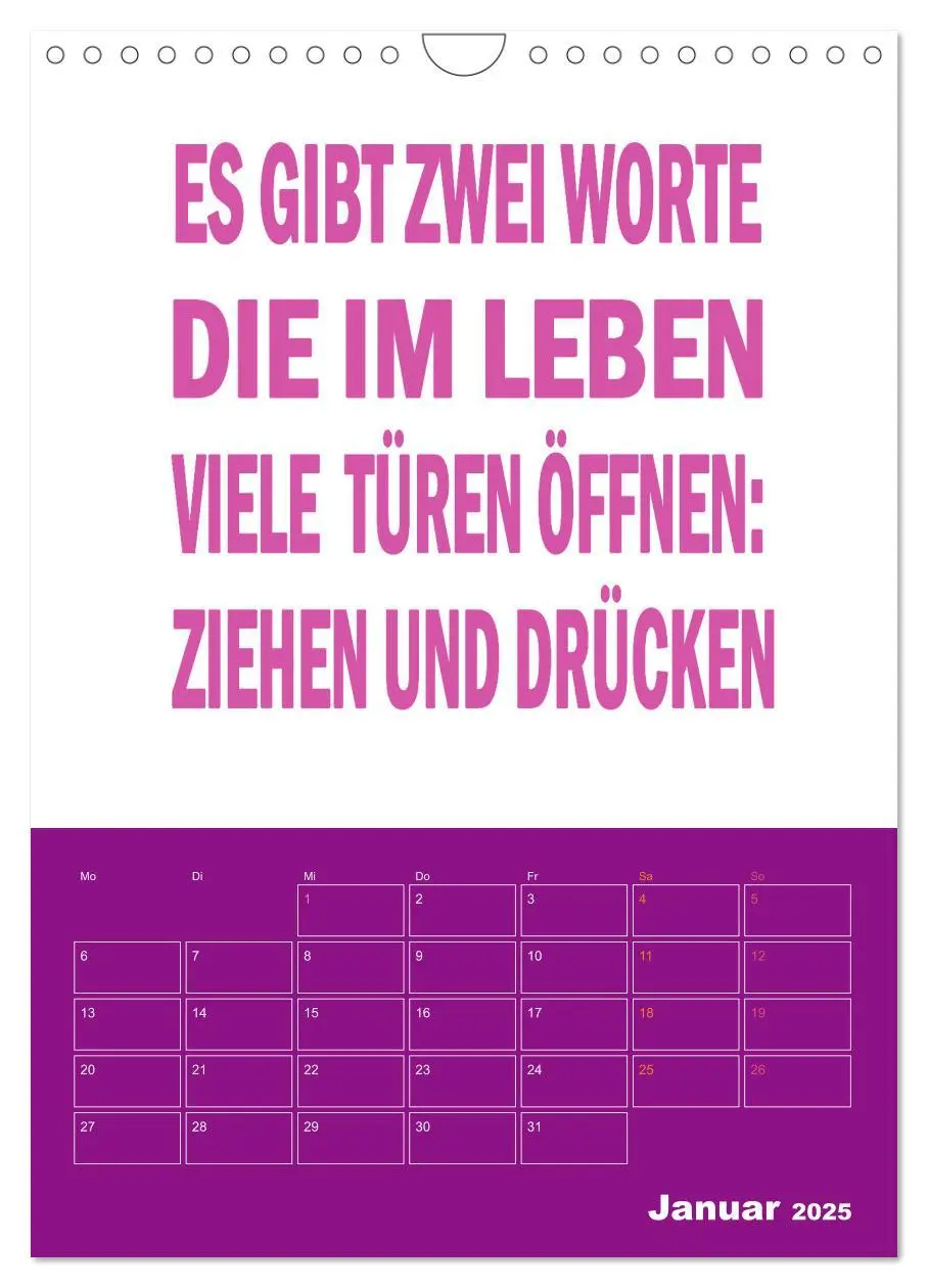 Bild: 9783435854264 | Memo an mich mit Jahresplaner (Wandkalender 2025 DIN A4 hoch),...