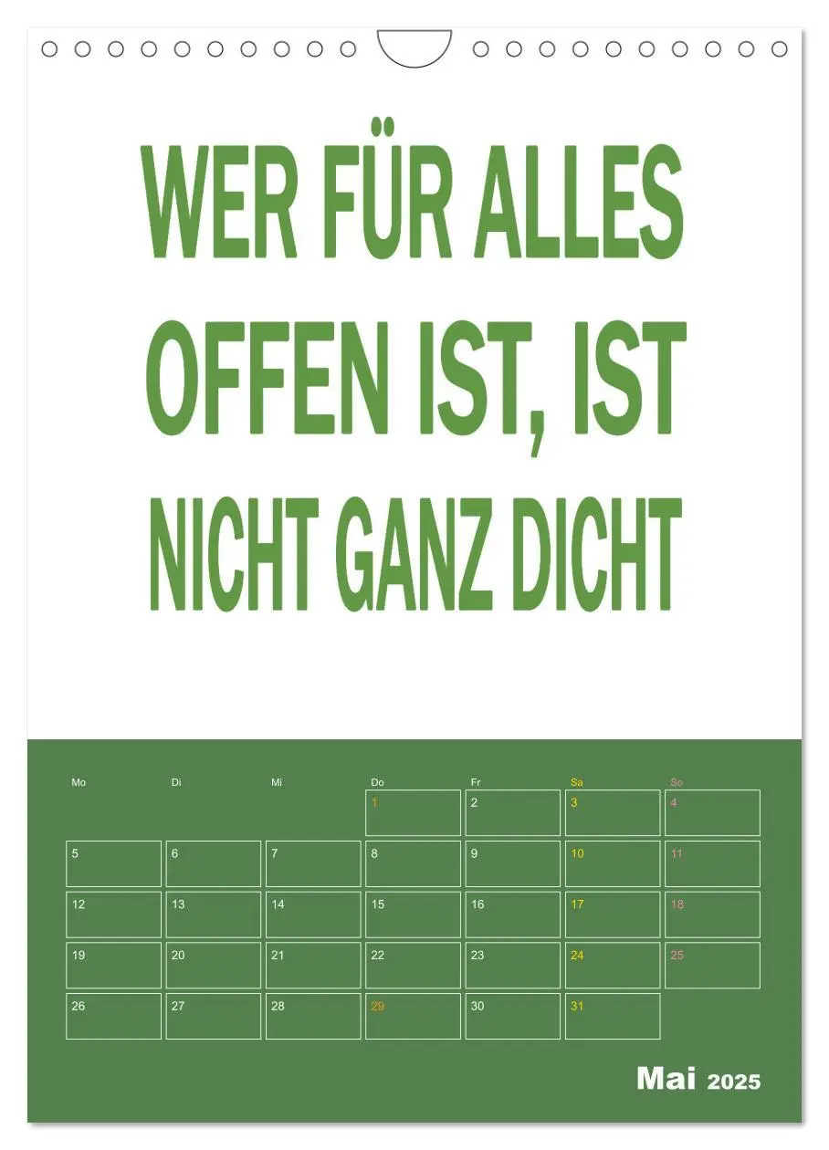 Bild: 9783435854264 | Memo an mich mit Jahresplaner (Wandkalender 2025 DIN A4 hoch),...