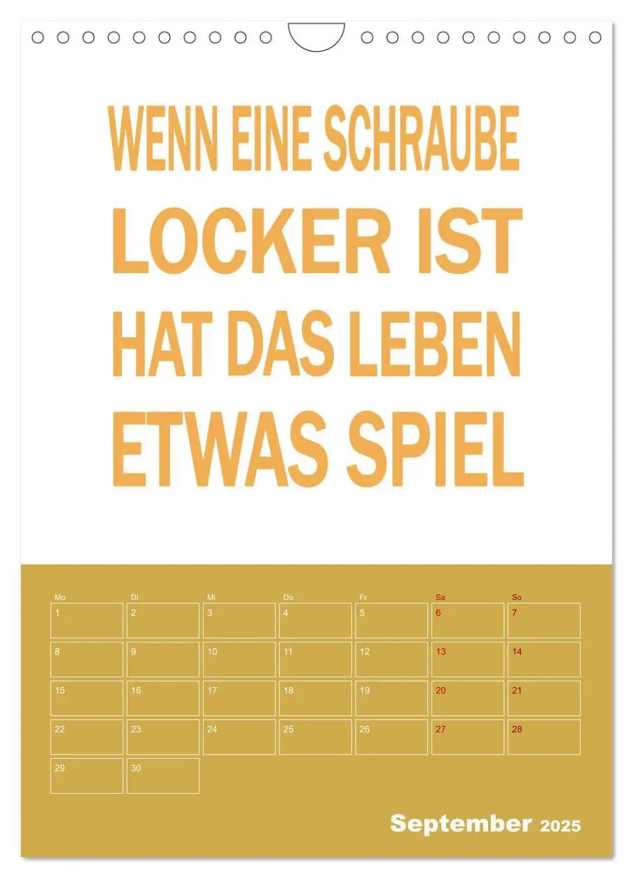 Bild: 9783435854264 | Memo an mich mit Jahresplaner (Wandkalender 2025 DIN A4 hoch),...