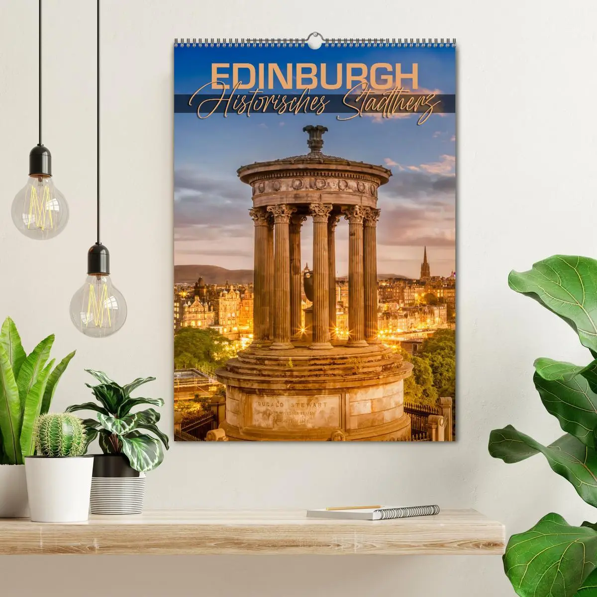 Bild: 9783516344264 | EDINBURGH Historisches Stadtherz (Wandkalender 2026 DIN A2 hoch),...