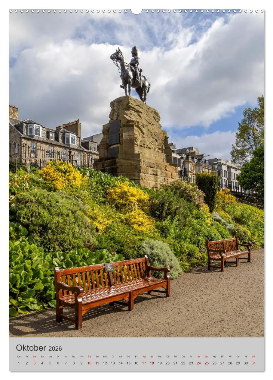 Bild: 9783516344264 | EDINBURGH Historisches Stadtherz (Wandkalender 2026 DIN A2 hoch),...