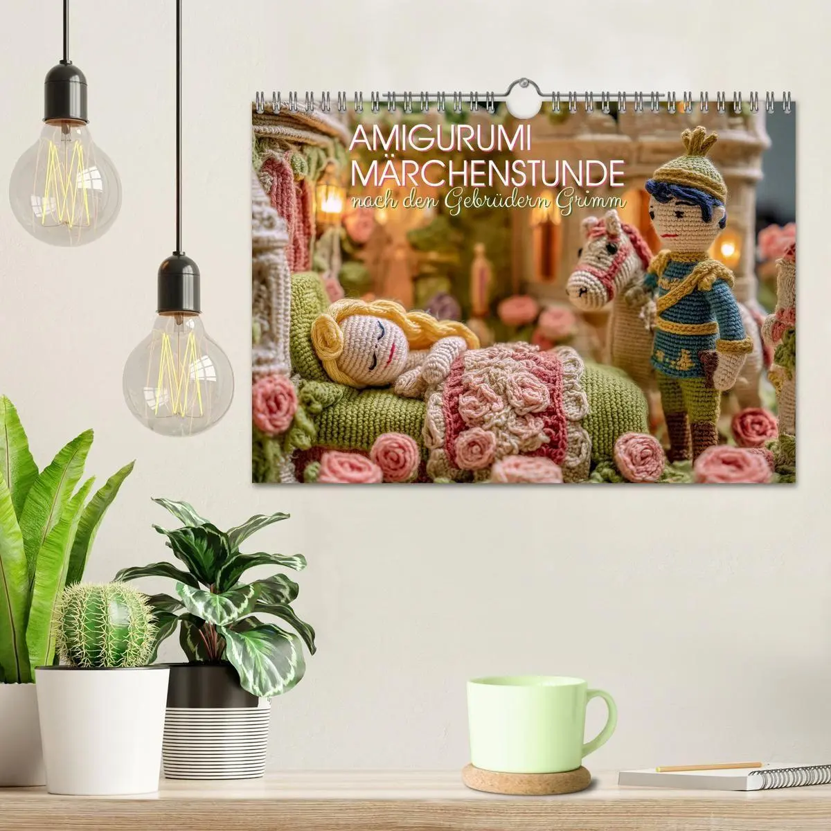 Bild: 9783516654264 | Amigurumi Märchenstunde nach den Gebrüdern Grimm (Wandkalender 2026...