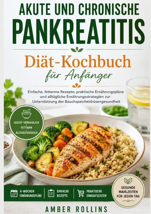 Cover: 9783565614264 | akute und chronische pankreatitis diät-kochbuch für anfänger | ROLLINS