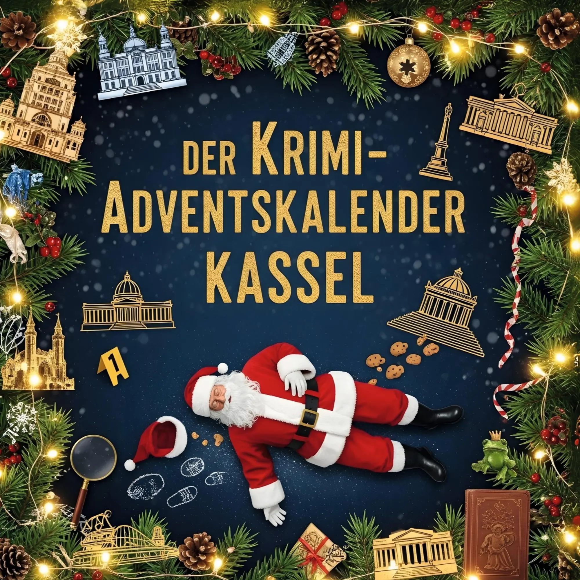 Cover: 9783695304264 | Der Krimi-Adventskalender Kassel | Mordsverdächtig in 24 Akten | Buch