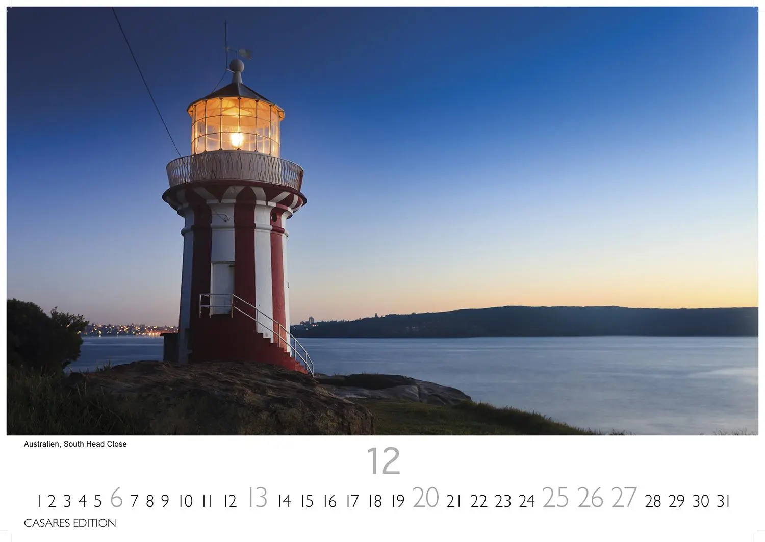 Bild: 9781835244364 | Leuchttürme Kalender 2026 - Wandkalender Fotokalender Landschaft...