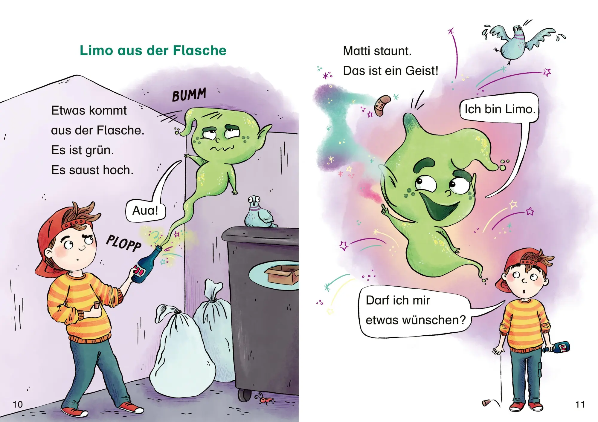 Bild: 9783328304364 | Limo, der wilde Flaschengeist | Sandra Grimm | Buch | 48 S. | Deutsch