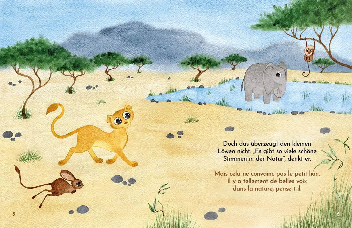Bild: 9783949514364 | Brüll, kleiner Löwe - Rugis, petit lion | Ingo Blum | Buch | 44 S.