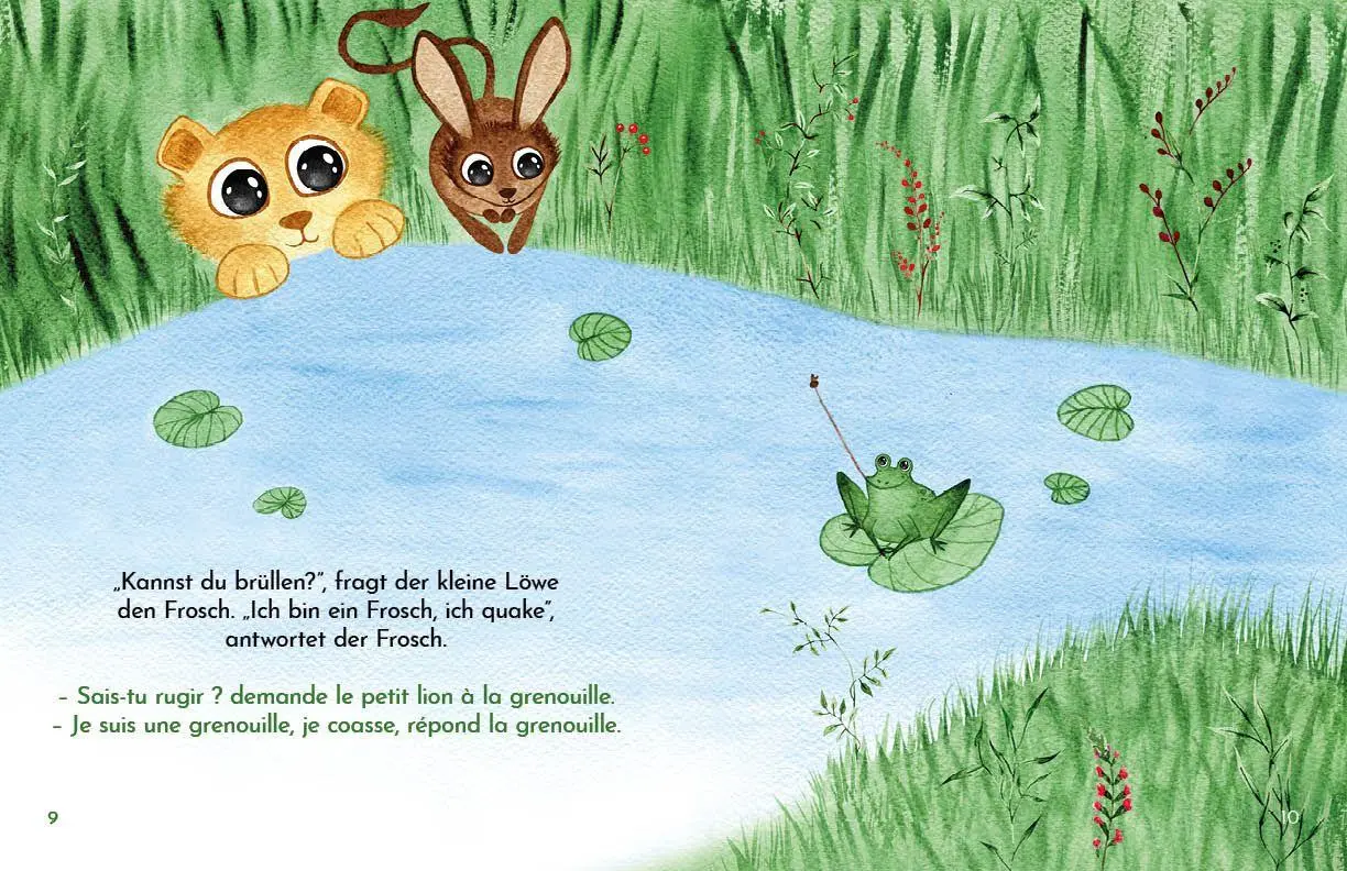 Bild: 9783949514364 | Brüll, kleiner Löwe - Rugis, petit lion | Ingo Blum | Buch | 44 S.