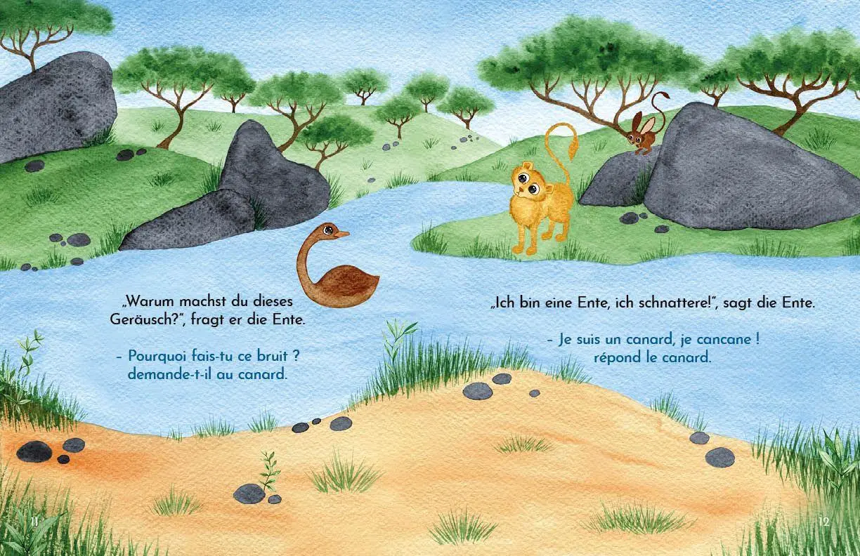Bild: 9783949514364 | Brüll, kleiner Löwe - Rugis, petit lion | Ingo Blum | Buch | 44 S.