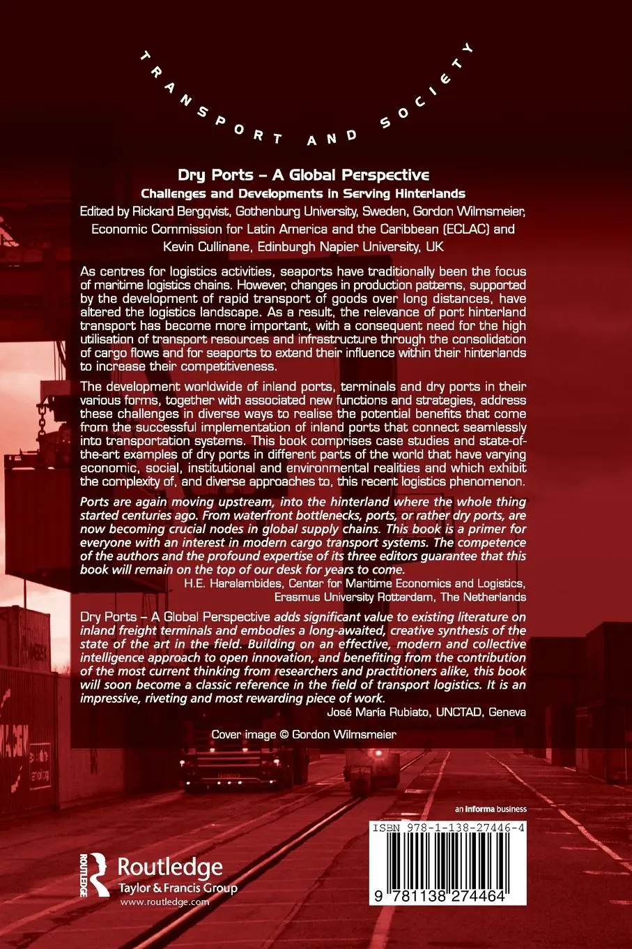 Rückseite: 9781138274464 | Dry Ports - A Global Perspective | Rickard Bergqvist | Taschenbuch