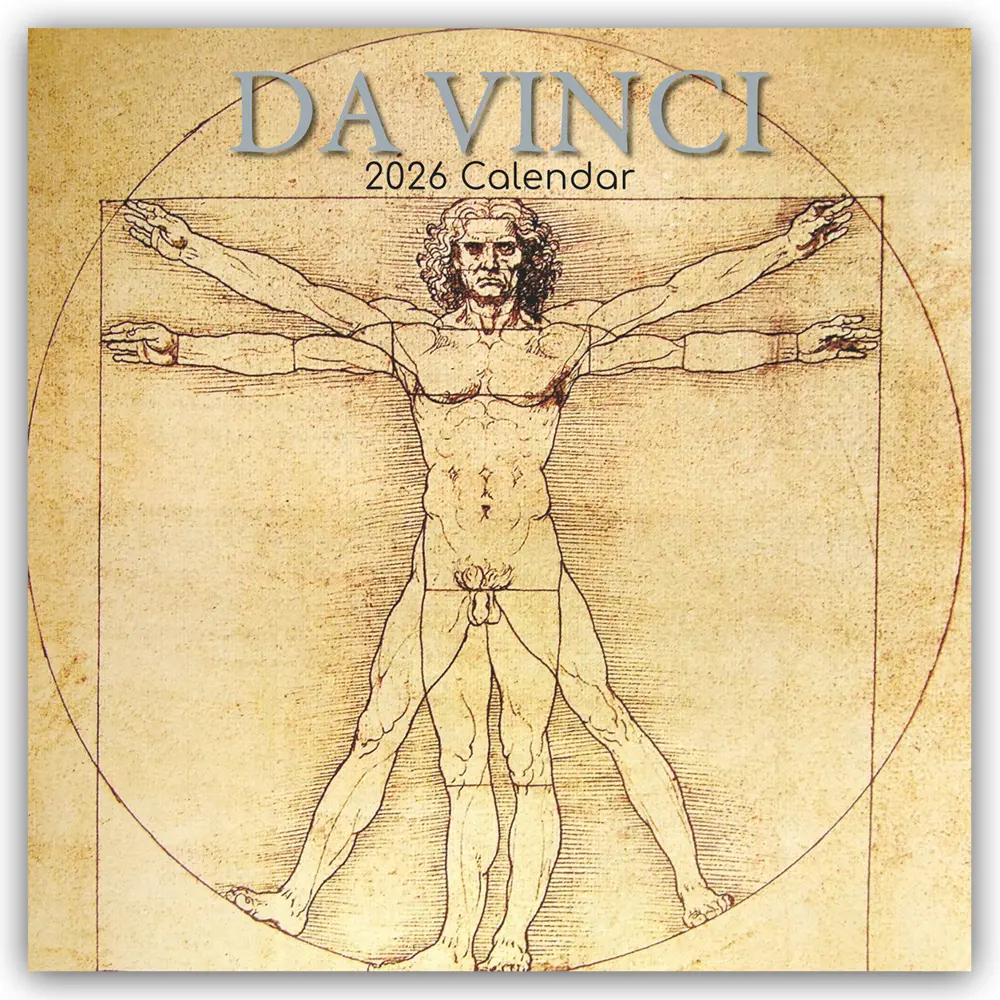 Flechsig Leonardo Da Vinci 2026 - 16-Monatskalender
