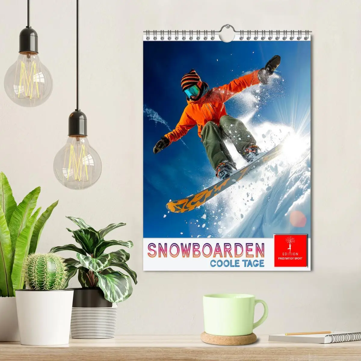 Bild: 9783516254464 | Snowboarden - coole Tage (Wandkalender 2026 DIN A4 hoch), CALVENDO...