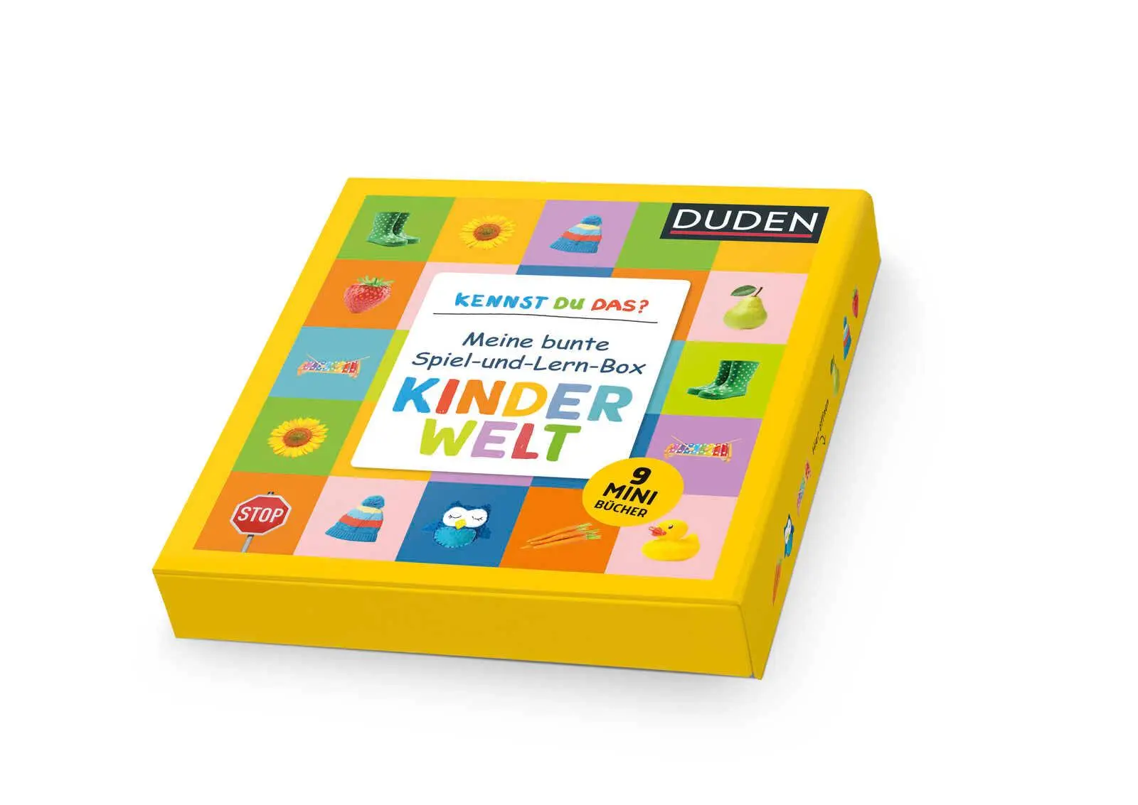 Cover: 9783737334464 | Duden 12+ Kennst du das? Meine bunte Spiel-und-Lernbox: Kinderwelt