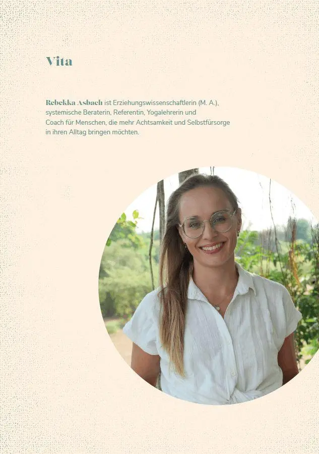 Bild: 9783960464464 | Selbstfürsorge für pädagogische Fachkräfte | Rebekka Asbach | Buch