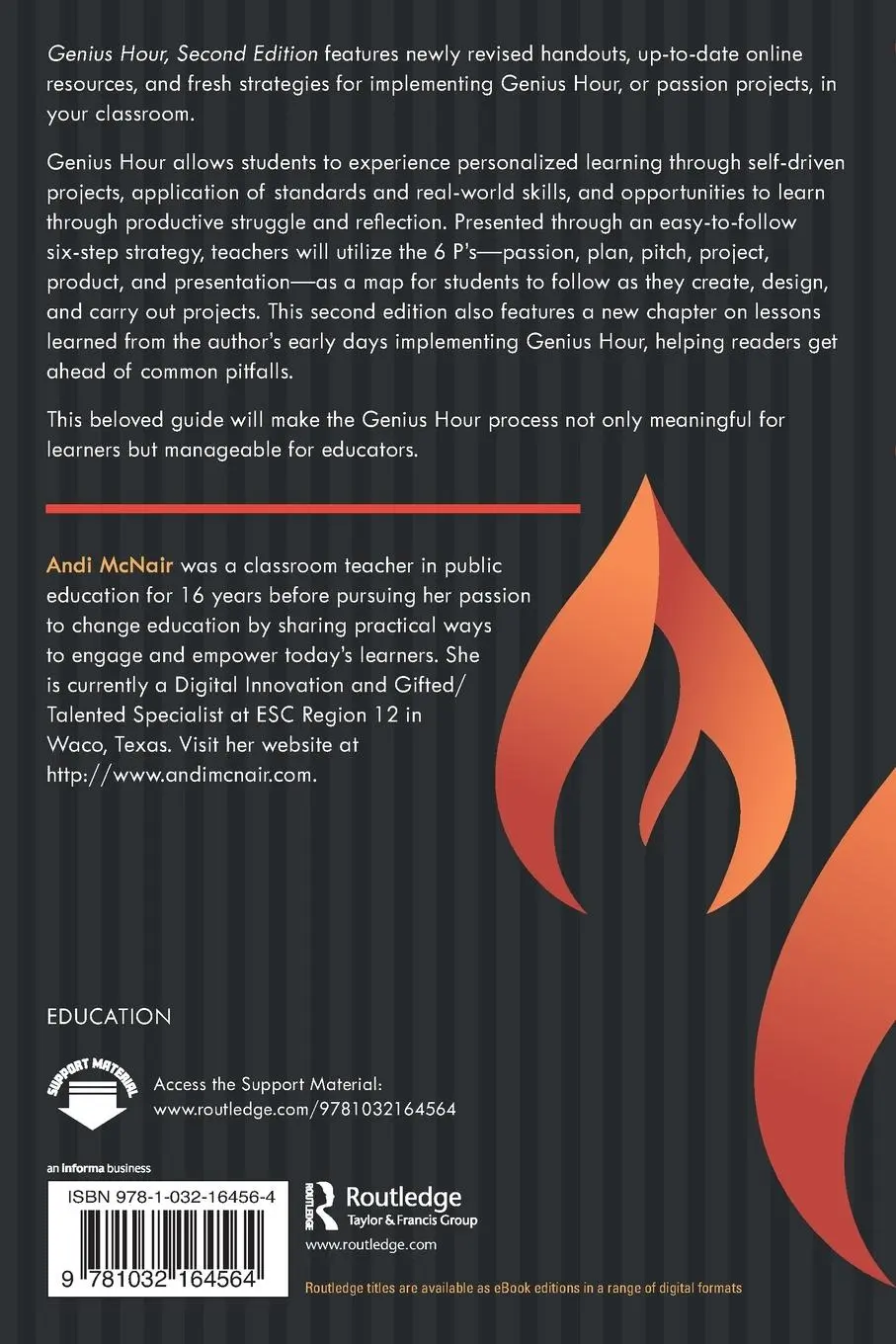 Rückseite: 9781032164564 | Genius Hour | Andi McNair | Taschenbuch | Einband - flex.(Paperback)